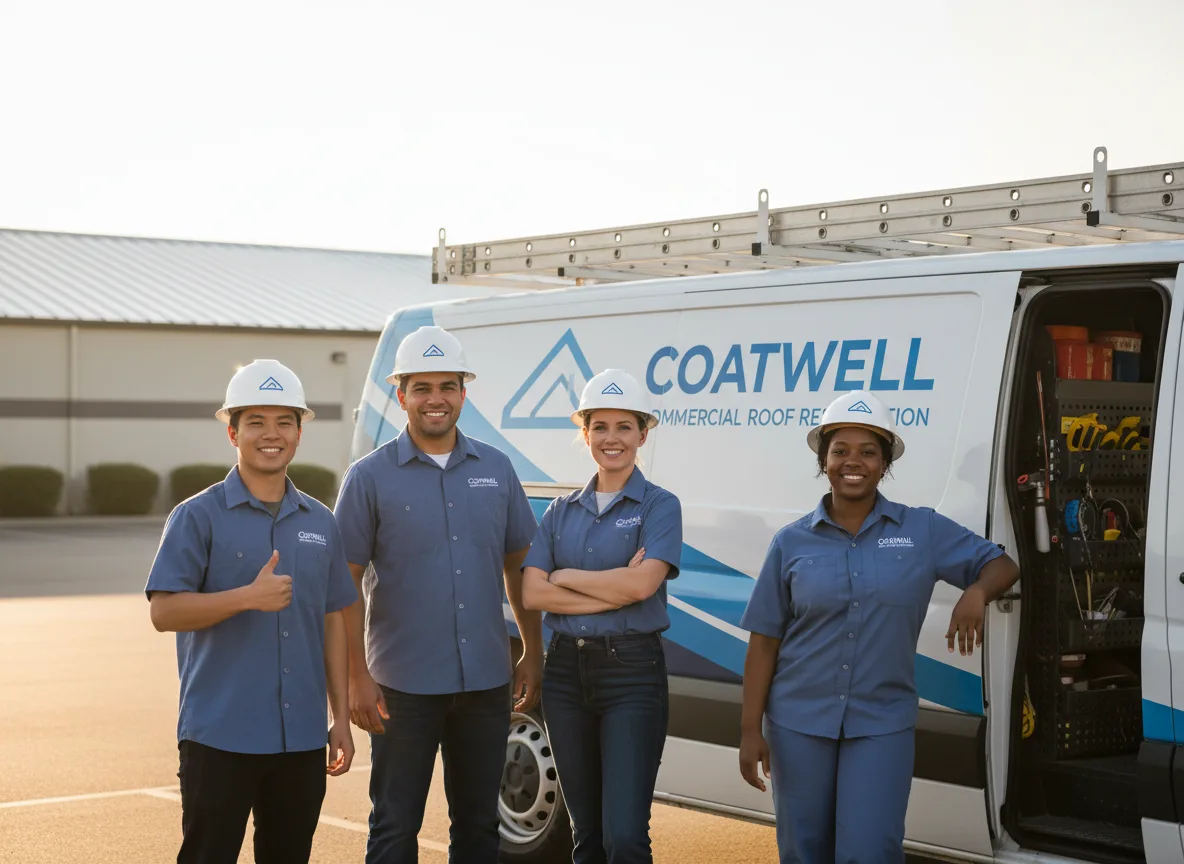 Commercial roof coating company in Lakewood, OH